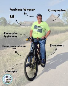 Heute stellen wir euch Andreas Wagner aus Löningen vor.