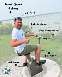 Heute stellen wir euch Frank-Gerrit Rührup aus Borkhorn vor.