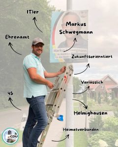 Heute stellen wir Markus Schwegmann aus Helmighausen vor.